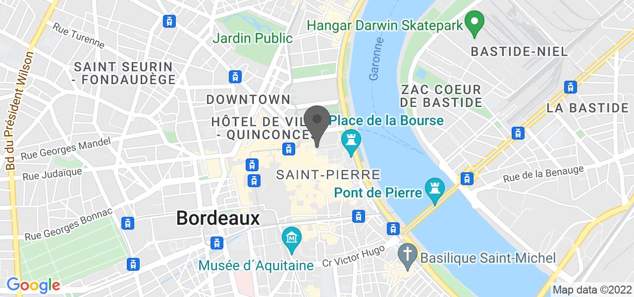 Anfahrtsplan — La Boîte à Huîtres