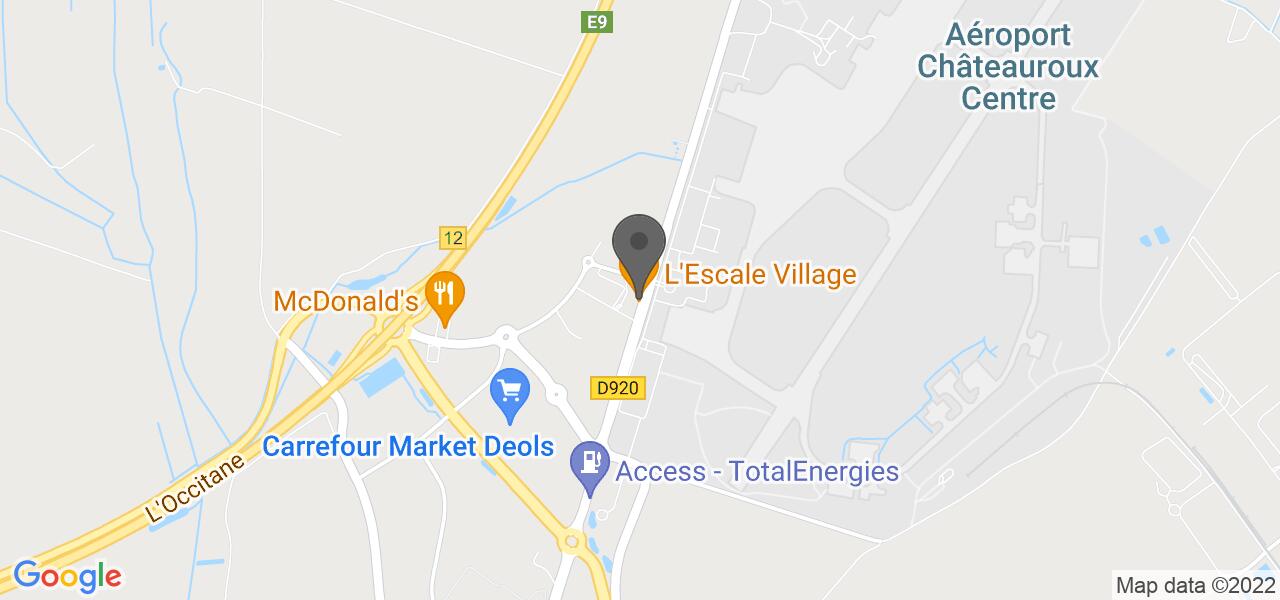 Plan d'accès — L'ESCALE