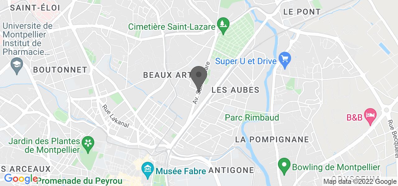 Mapa de acceso — Les Gourmands