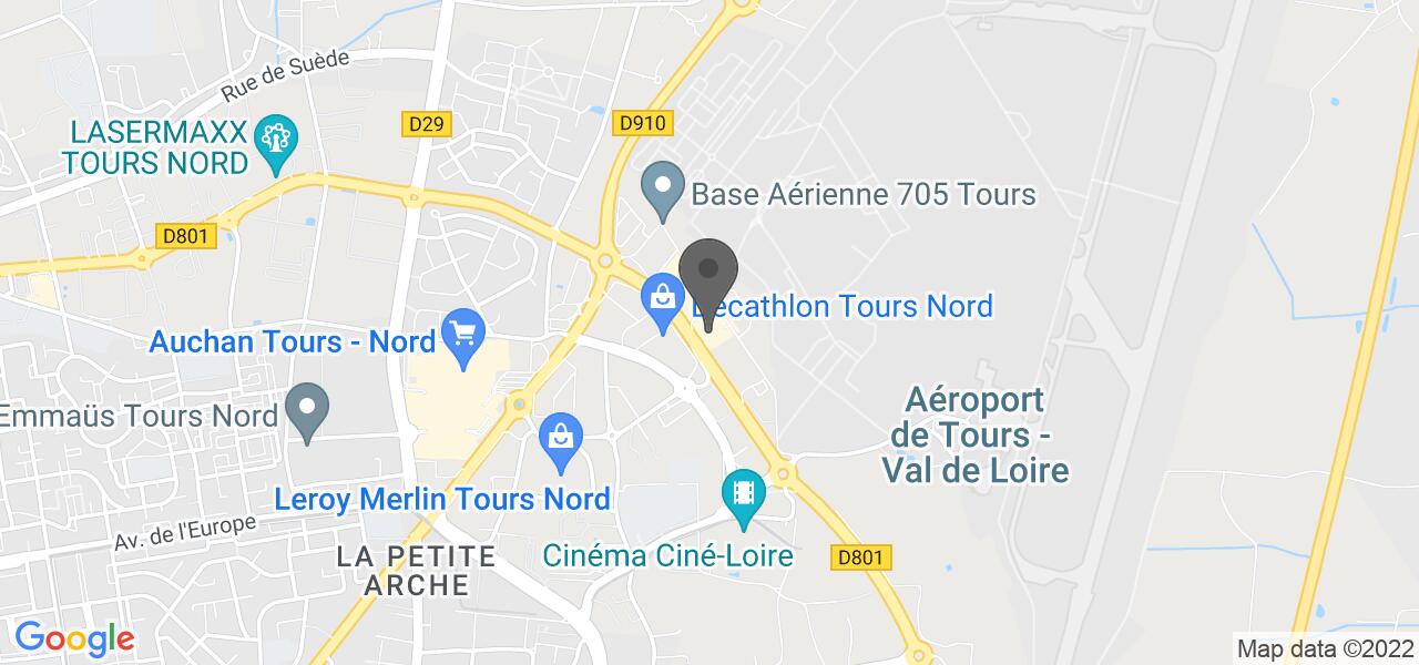 Plan d'accès — Ristorante Del Arte