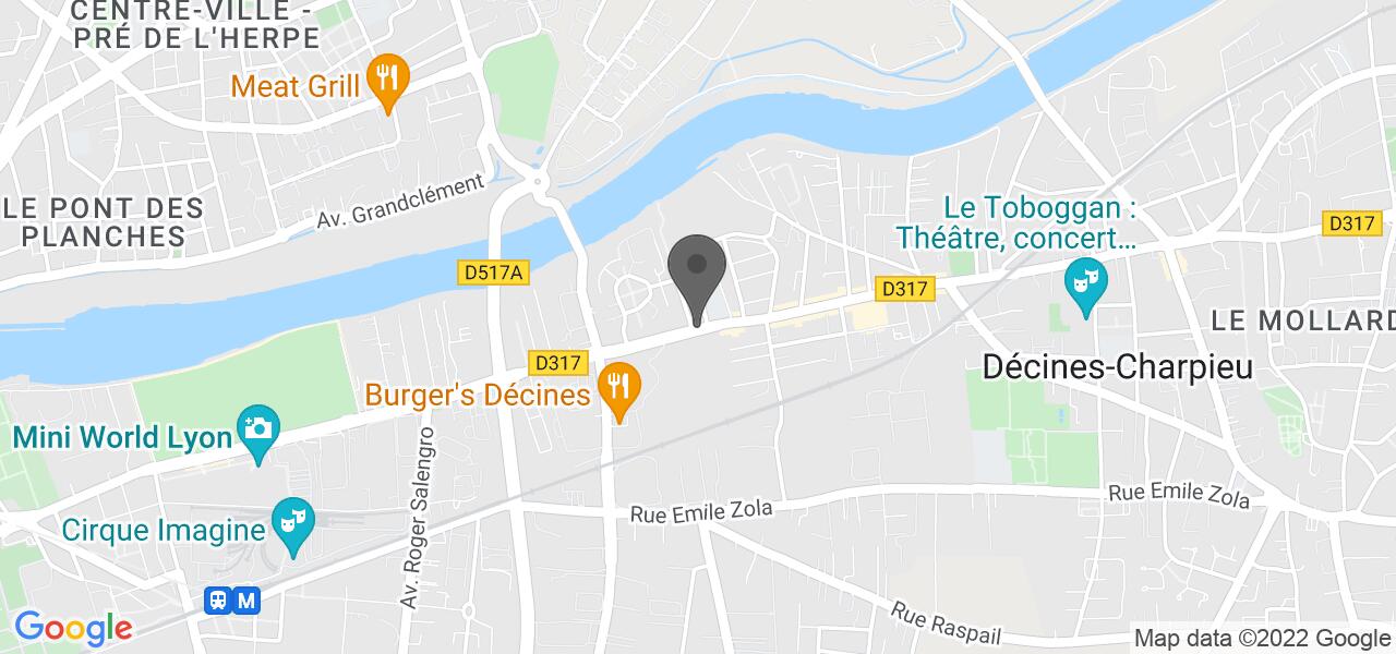 Plan d'accès — Station Pizza