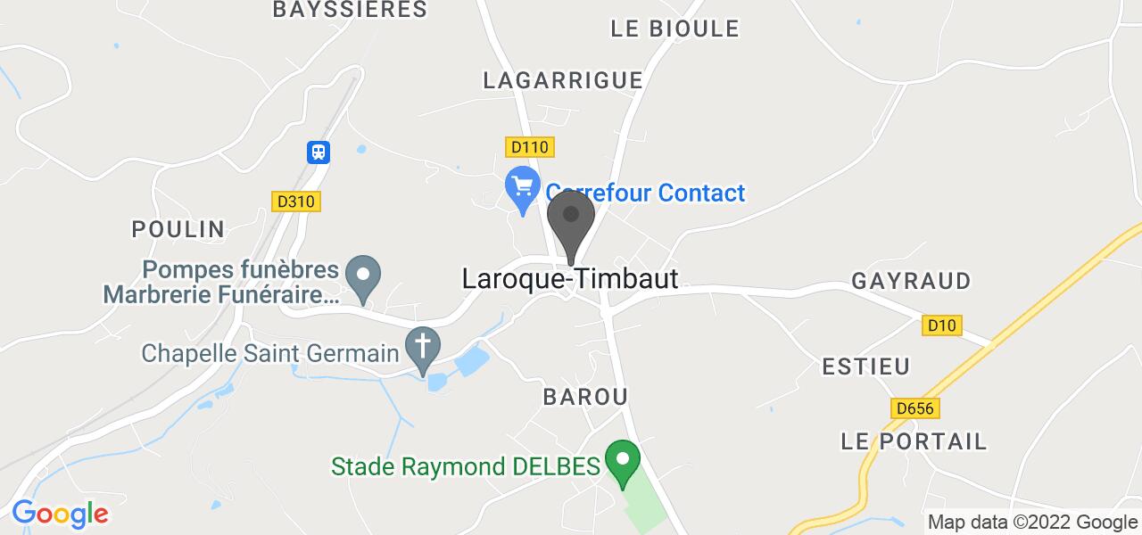 交通地图 — Le Roquentin