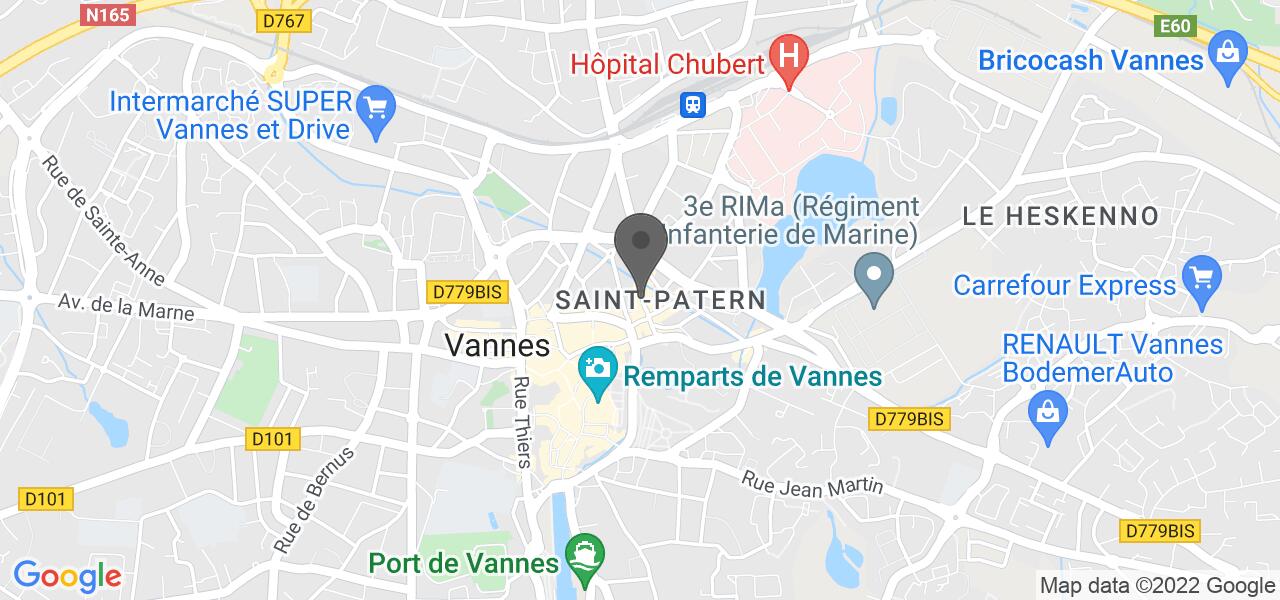 Plan d'accès — Le Gavroche