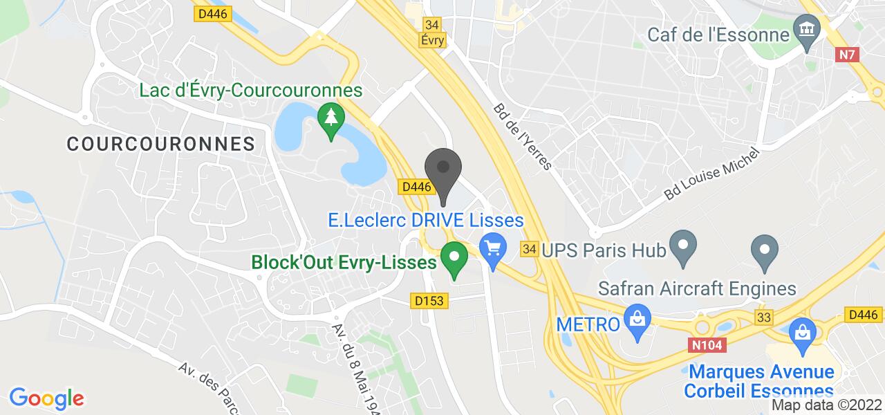 Plan d'accès — Ristorante Del Arte