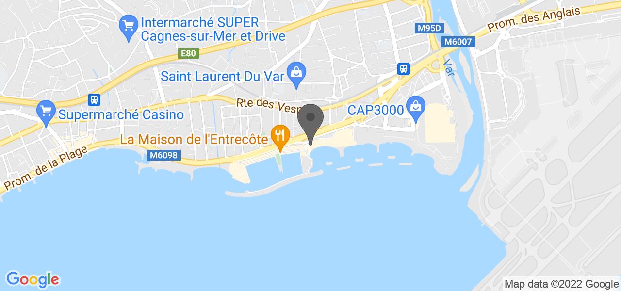 Mapa de acceso — Beach Club