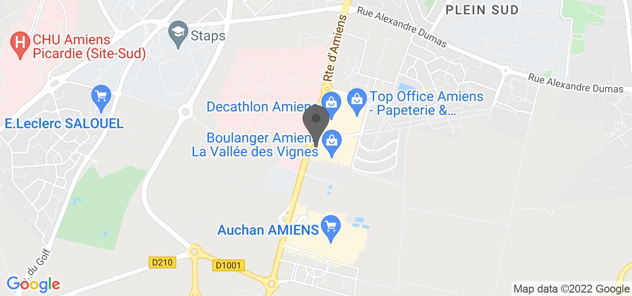 Plan d'accès — Buffalo Grill Amiens