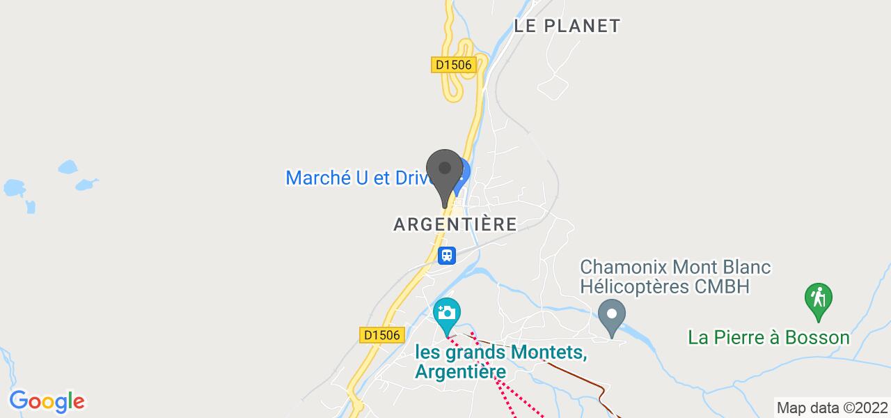 Plan d'accès — les Chéserys