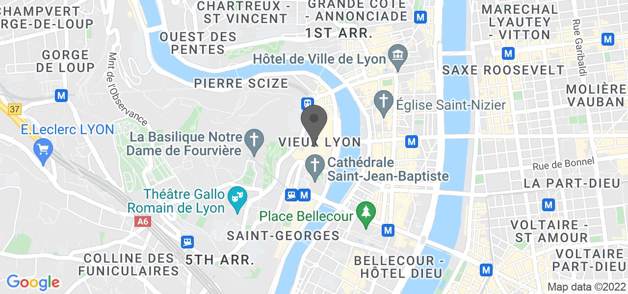 Routekaart — Chez Grand-Mère