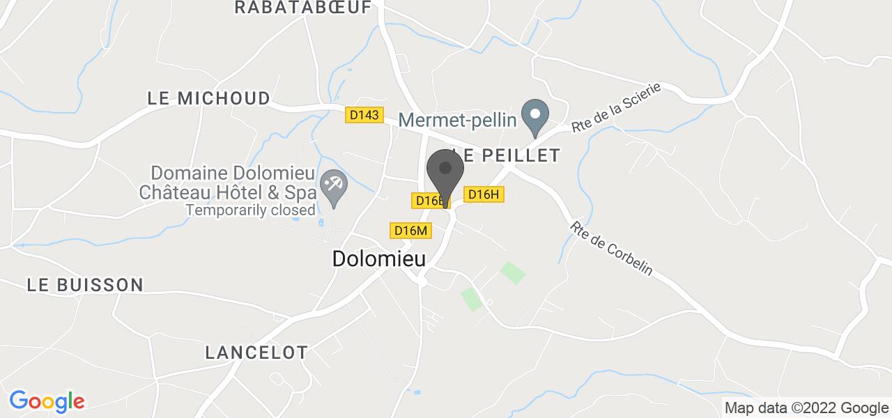 Plan d'accès — La Matinière
