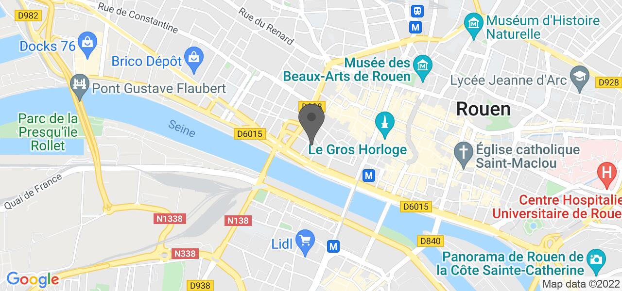 Plan d'accès — Le Kashemir