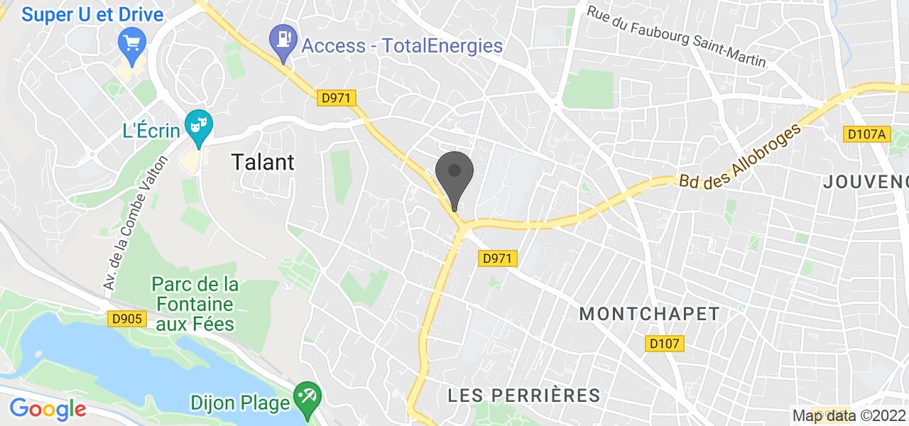 Plan d'accès — Les Bistrottines