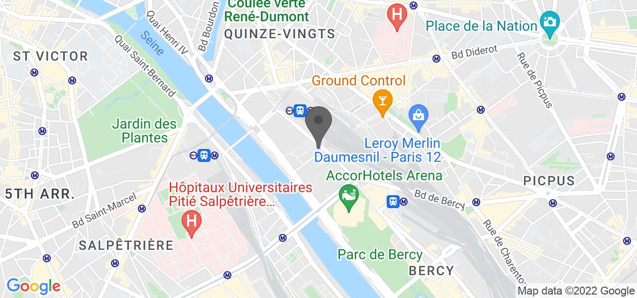 Plan d'accès — L'Entrepôt