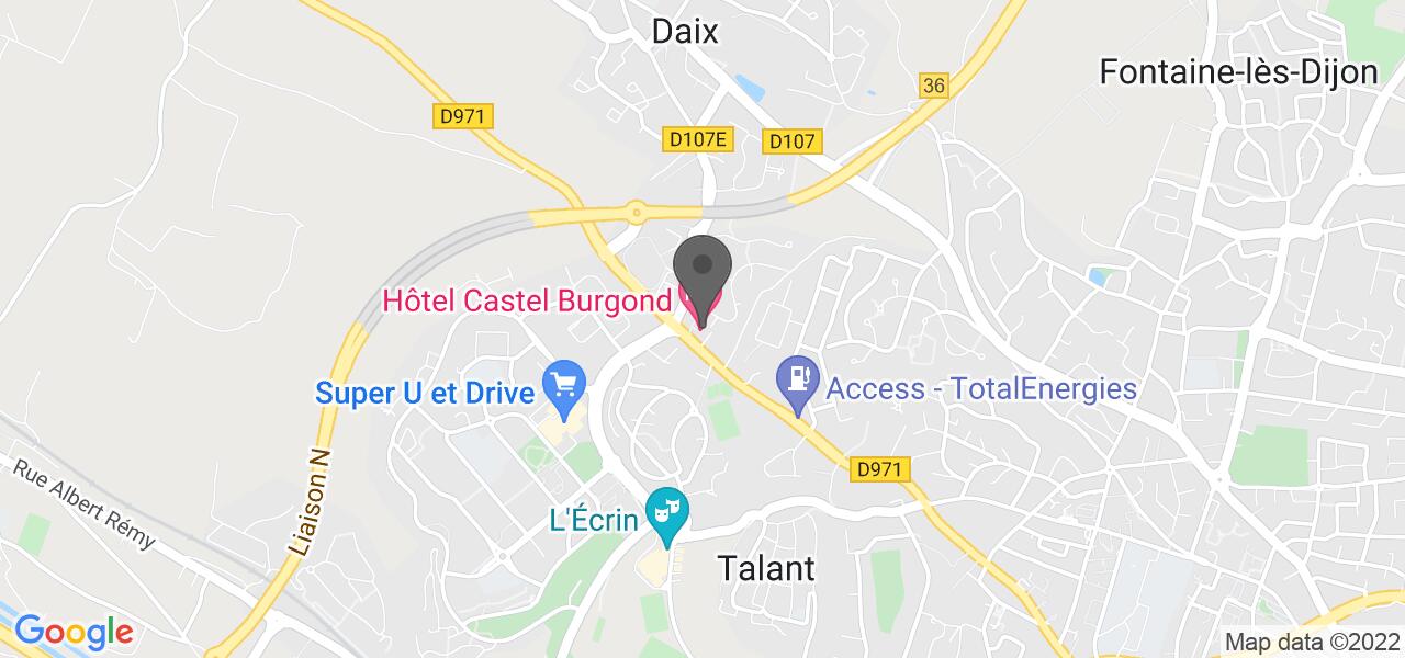 Mapa de acceso — Les 3 Ducs