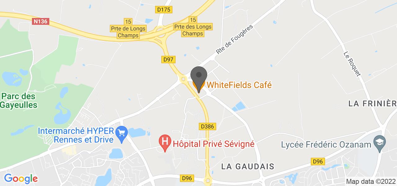 Plan d'accès — WhiteFields