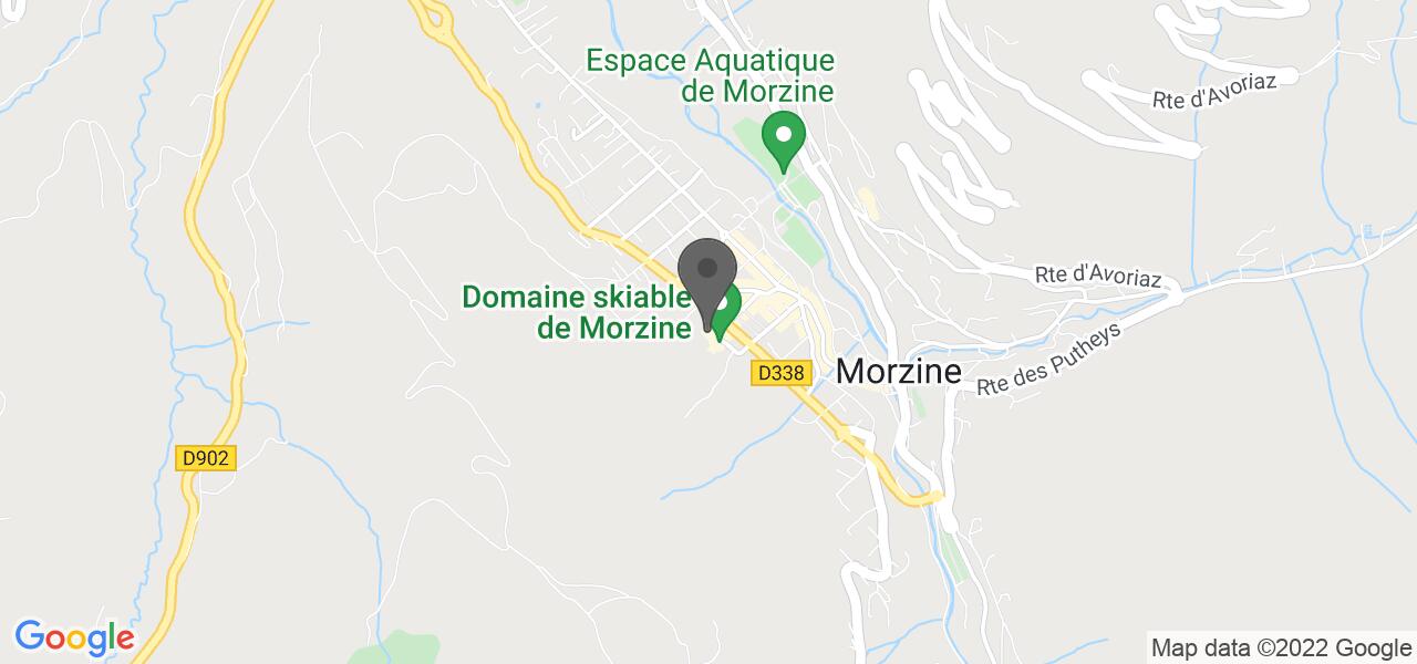Mappa di accesso — Le Tremplin