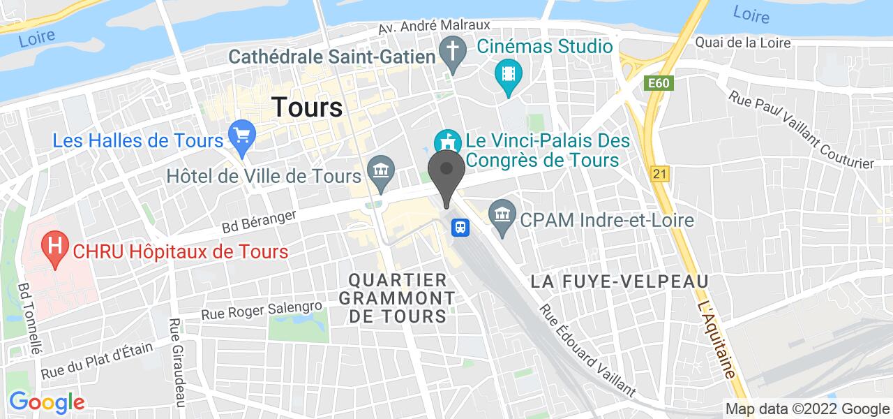 Plan d'accès — Café Leffe
