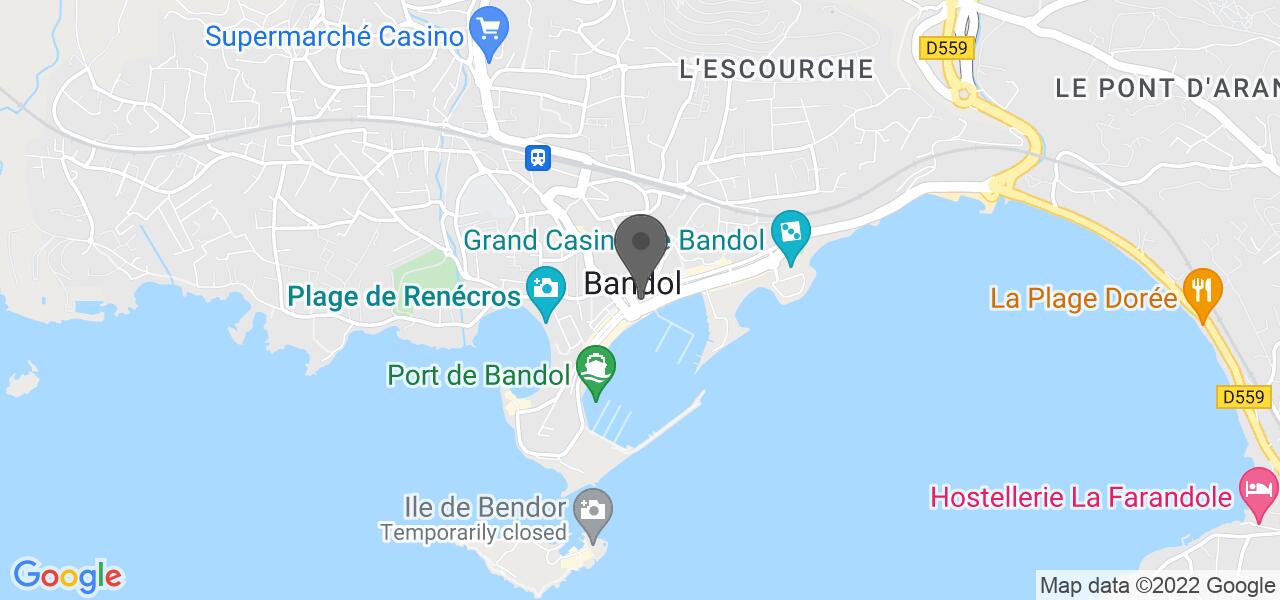 Plan d'accès — Le Bistrot du Port