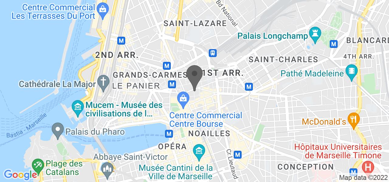Mappa di accesso — Grain de Sable