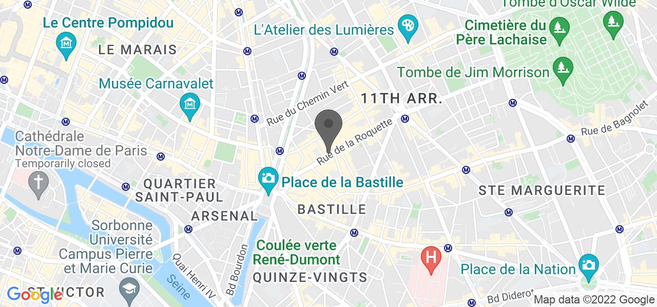 Plan d'accès — Blue Elephant