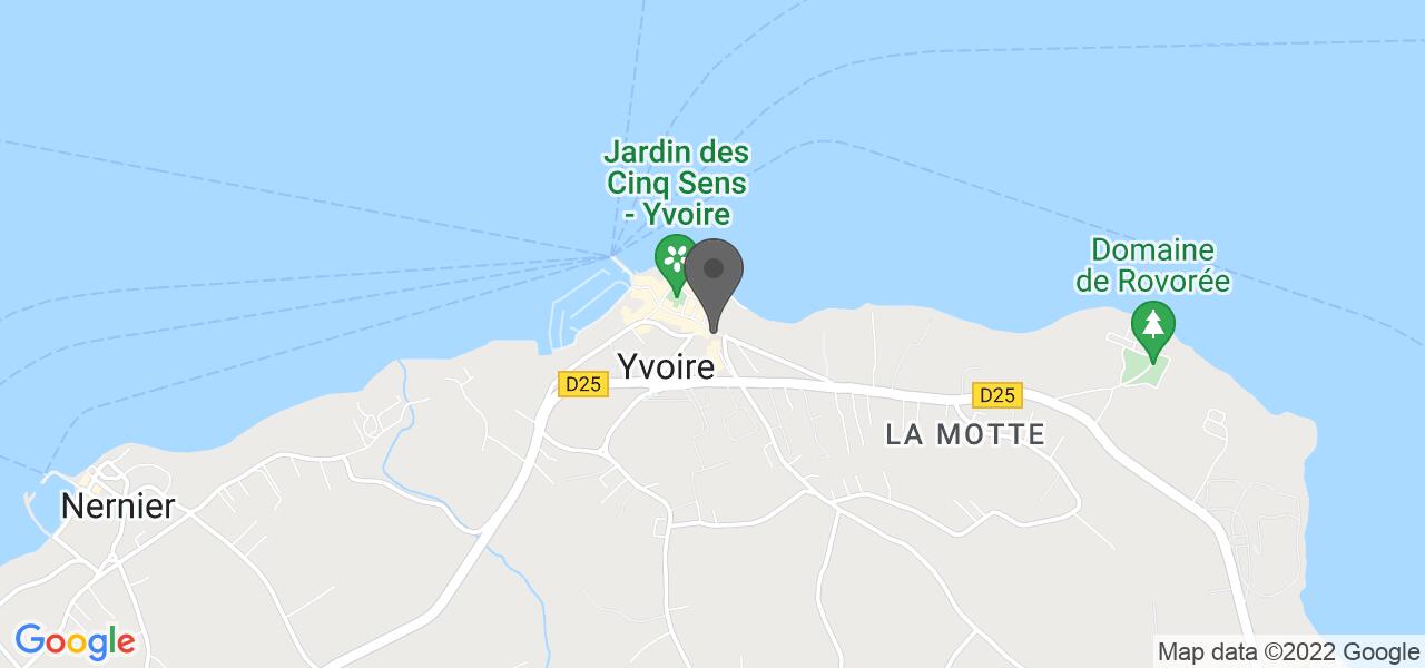 Mapa de acceso — Le Pré de la Cure