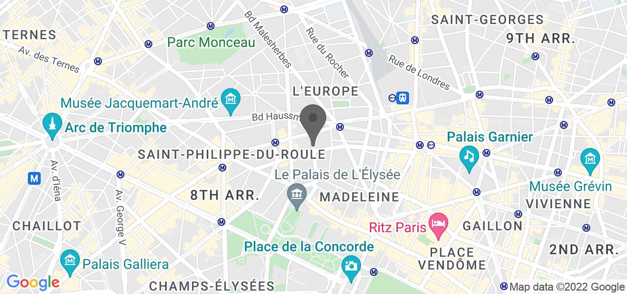Mapa de acceso — L'Inté Caffé