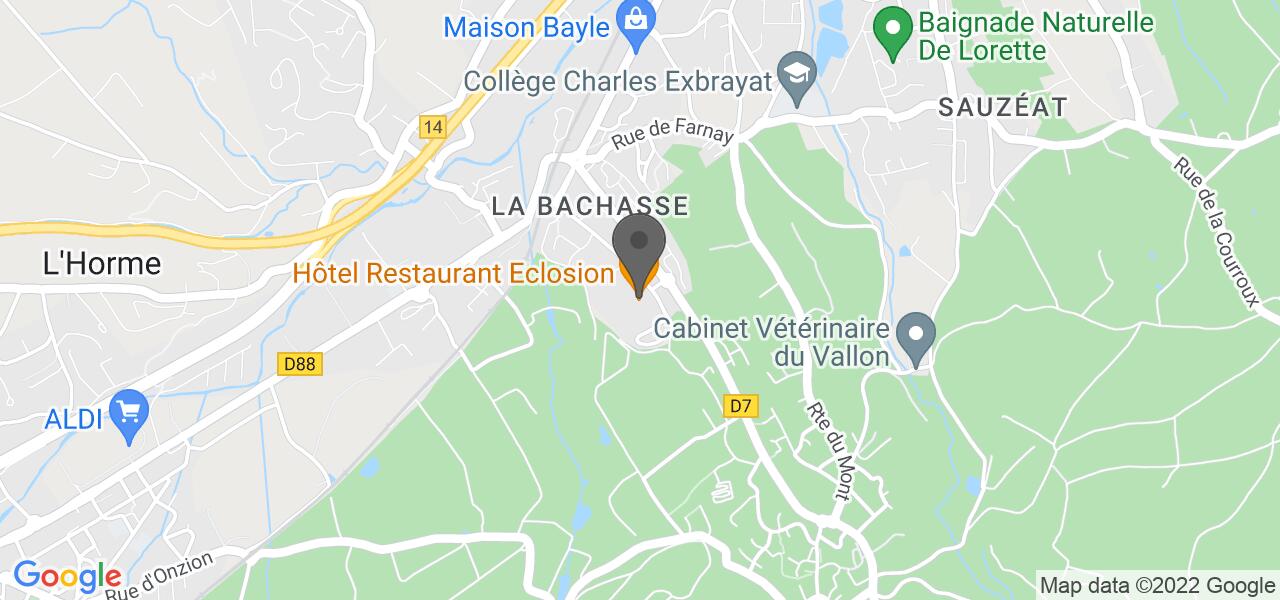 Plan d'accès — Éclosion
