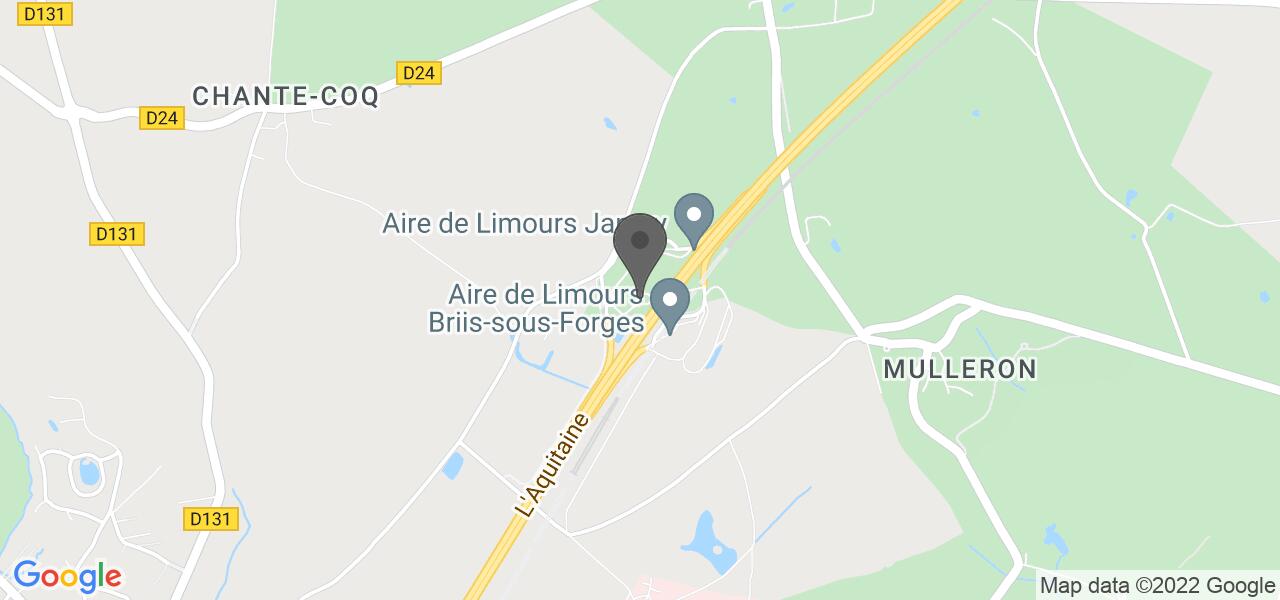 Plan d'accès — Aire de Limours - Briis sous Forges - A Table