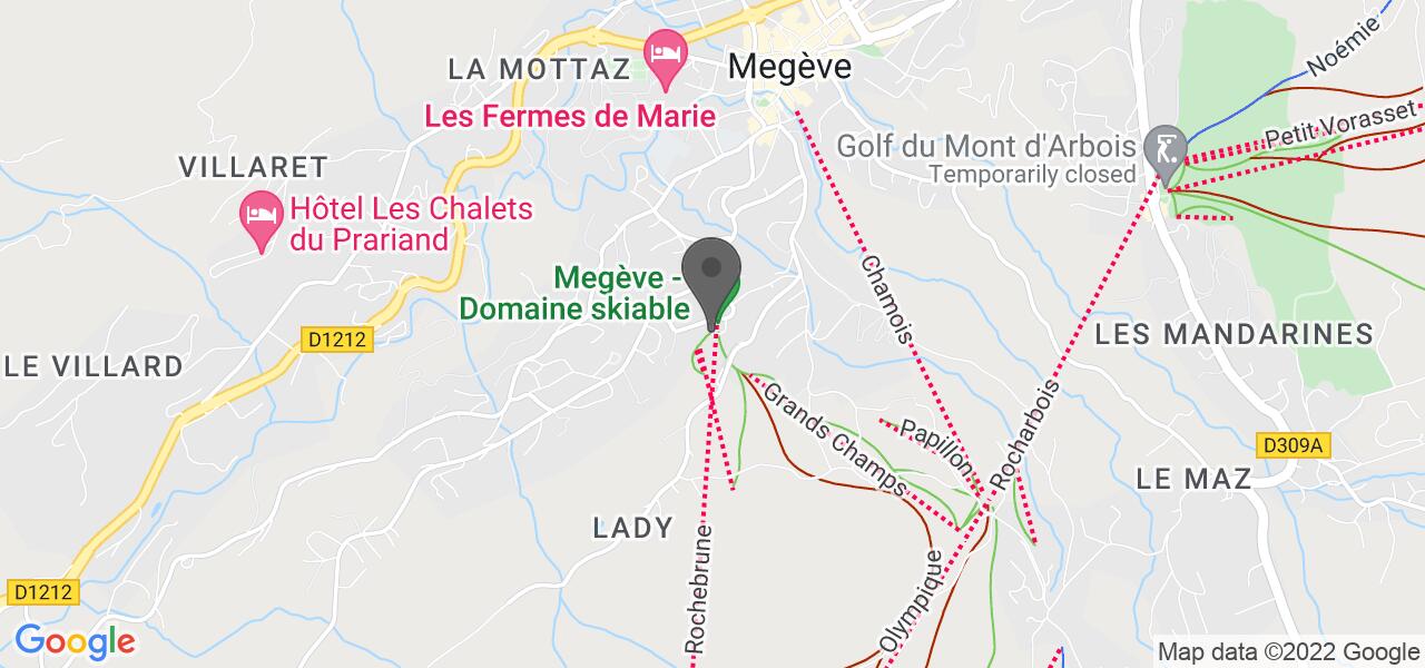 Plan d'accès — Le Dahu