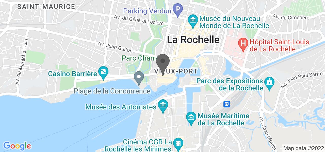 Access map — La Fleur de Sel