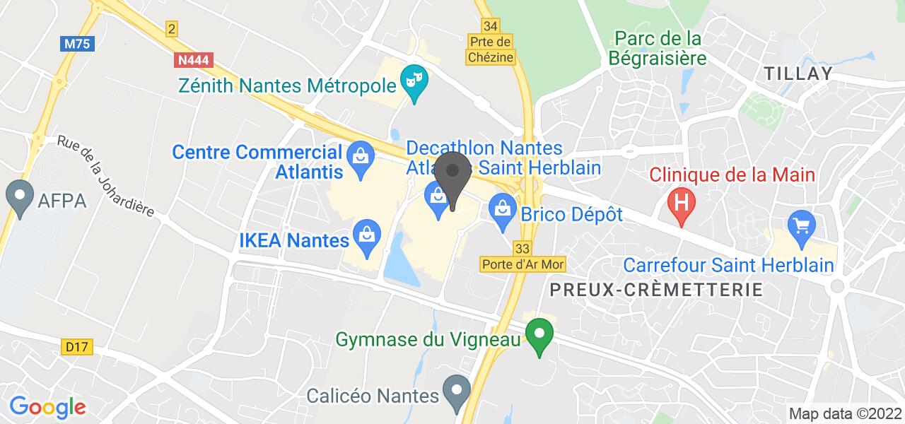 Plan d'accès — Saveurs d'Asie