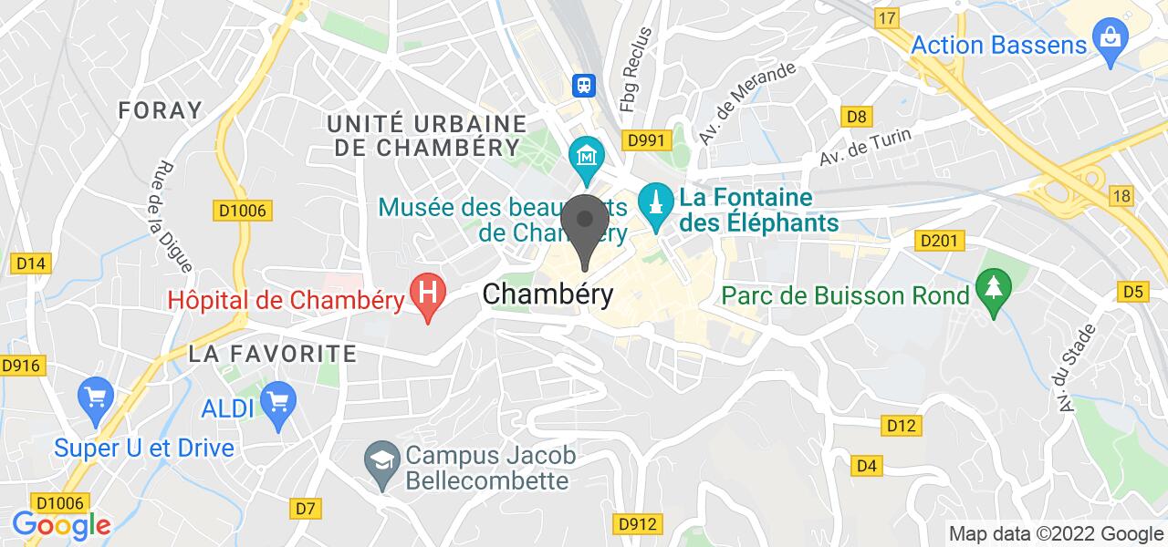 Access map — Café Chabert