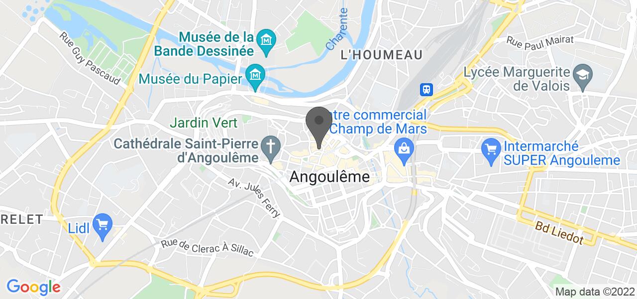 Plan d'accès — Le Saint André