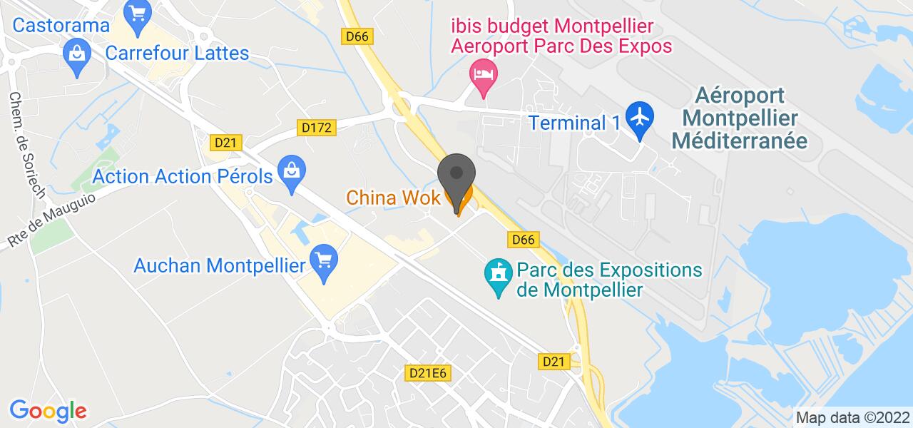 Plan d'accès — China Wok