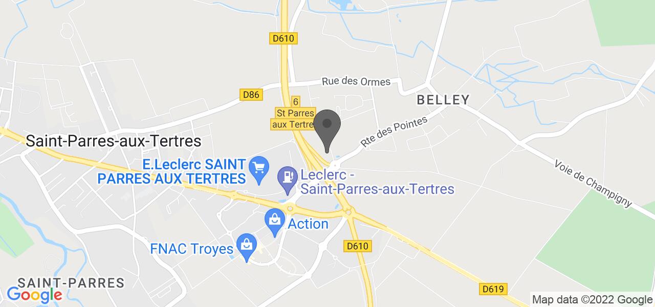 Plan d'accès — Léon de Bruxelles - Villechétif