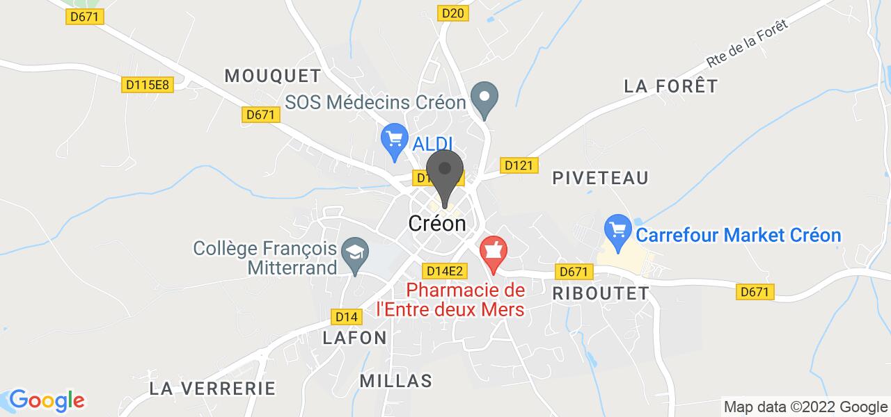 Plan d'accès — La table