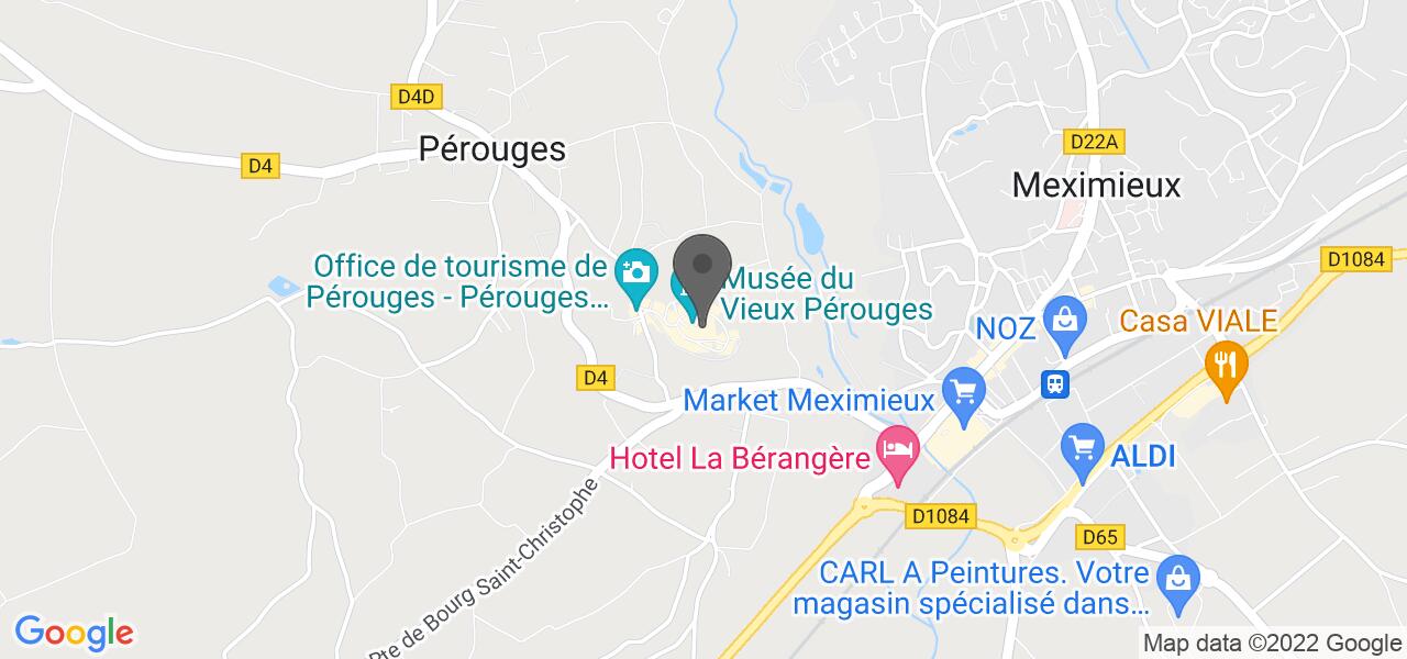 Plan d'accès — Le Relais de la Tour