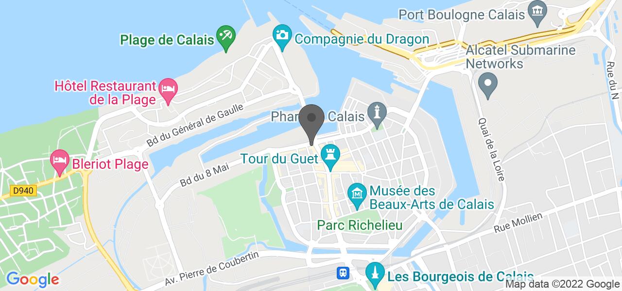 Mapa de acceso — Le Channel