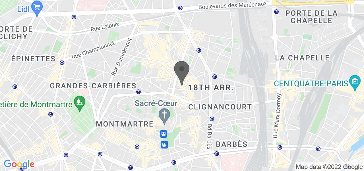 Mapa de acesso — Abattoir végétal
