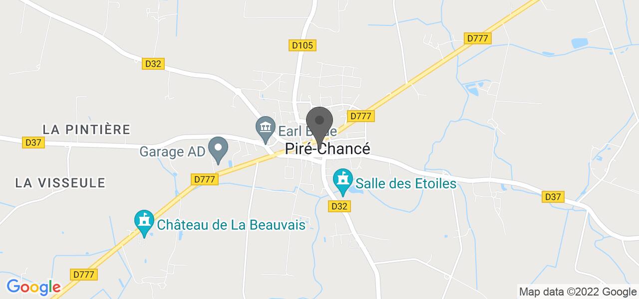 Mapa de acesso — Le Temps qu'il faut...