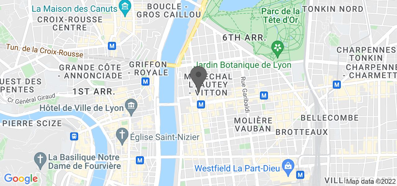 Mappa di accesso — Le Foch