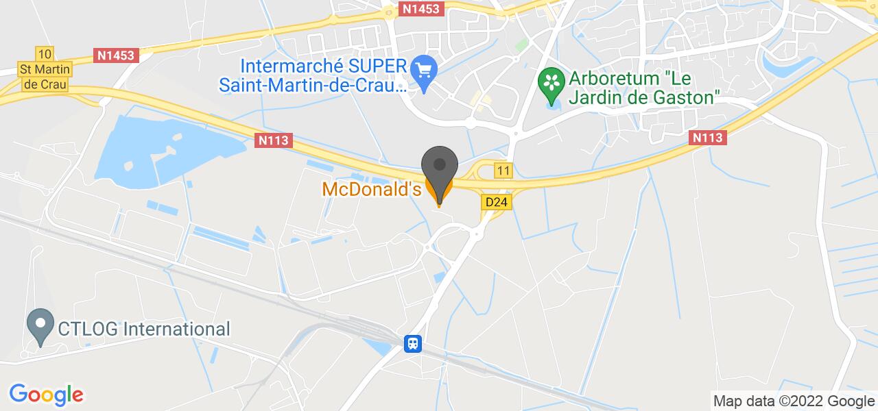 Plan d'accès — McDonald's