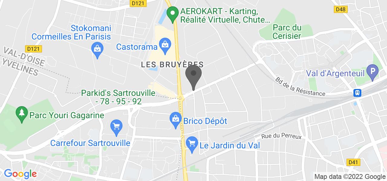 Plan d'accès — Grill Courtepaille