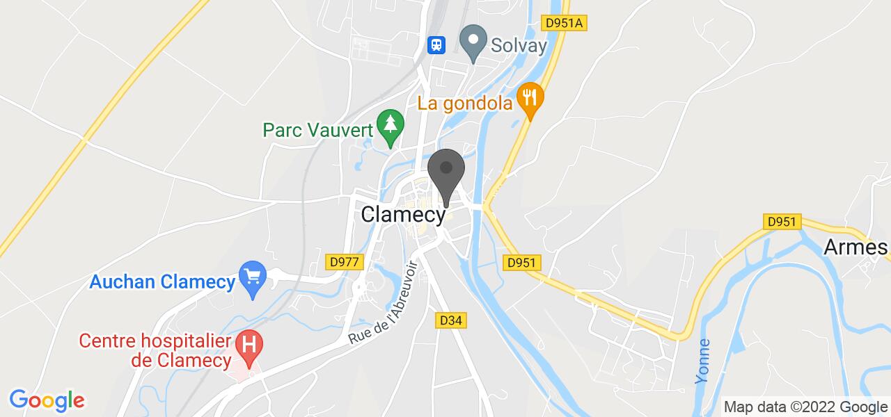 Plan d'accès — L'HOSTELLERIE DE LA POSTE