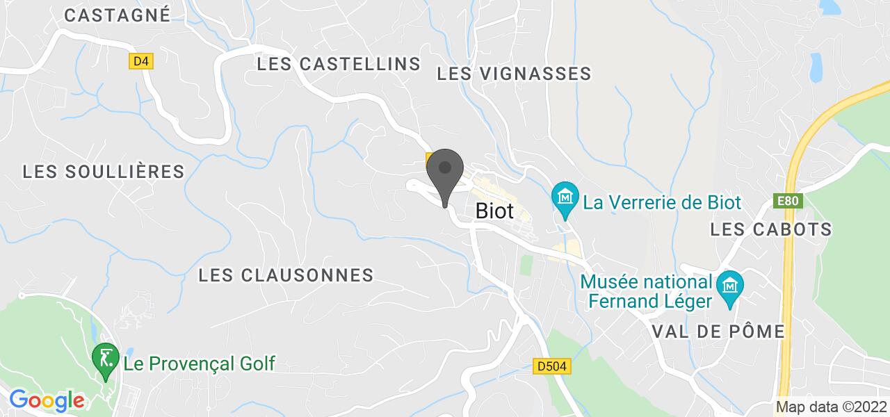 Plan d'accès — L'Évidence