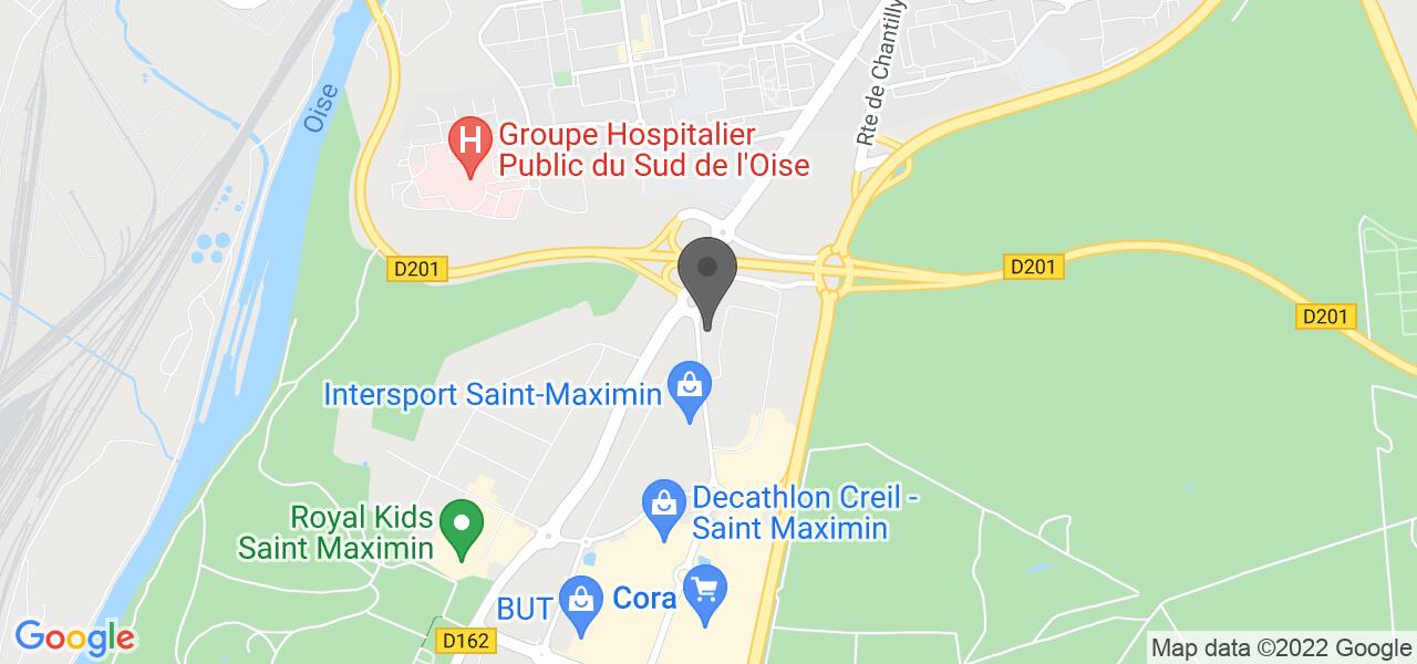 Plan d'accès — Léon de Bruxelles - Saint Maximin