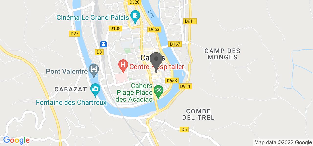 Plan d'accès — Le Lamparo
