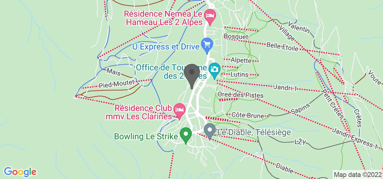 Plan d'accès — La Bergère