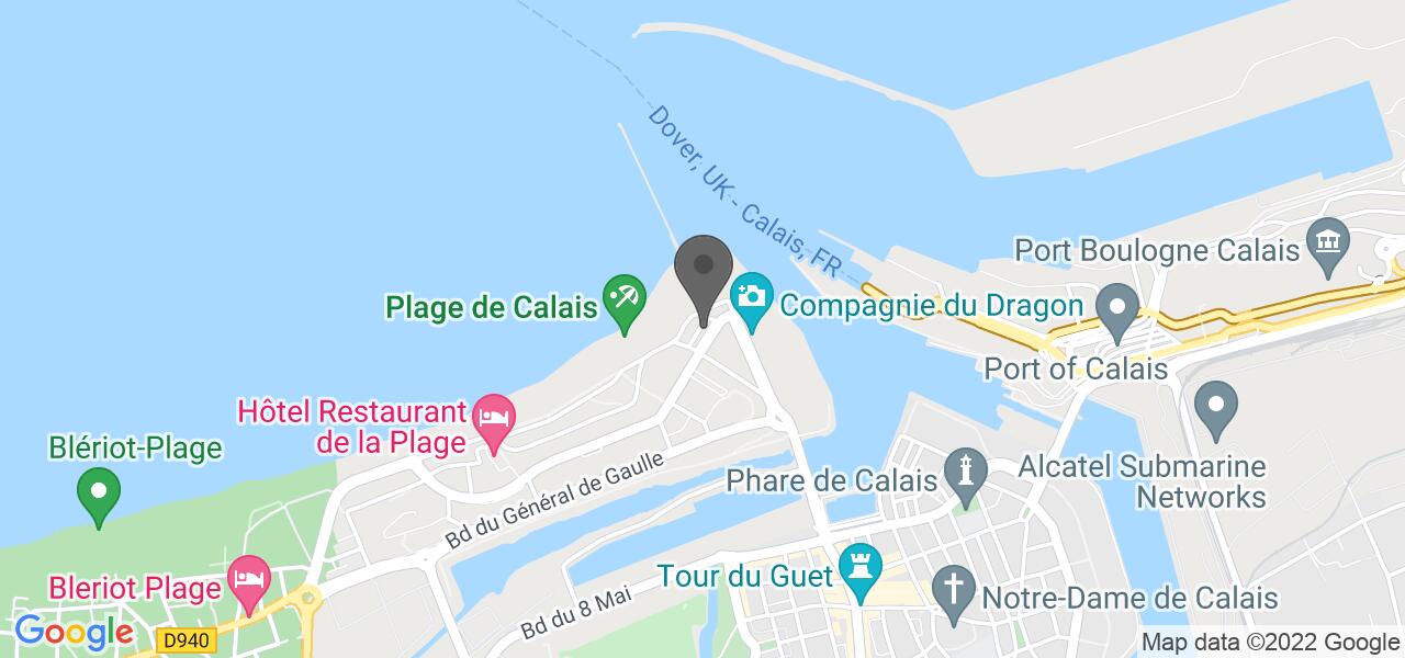 Access map — Au Côte d'Argent