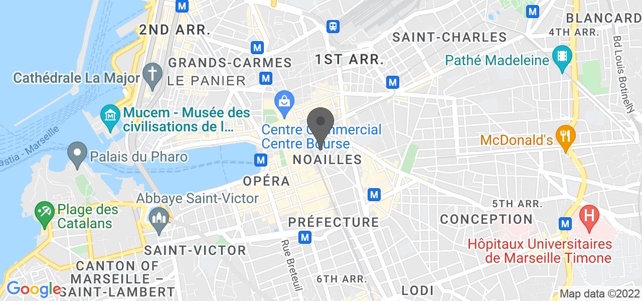 Plan d'accès — Chez Sauveur