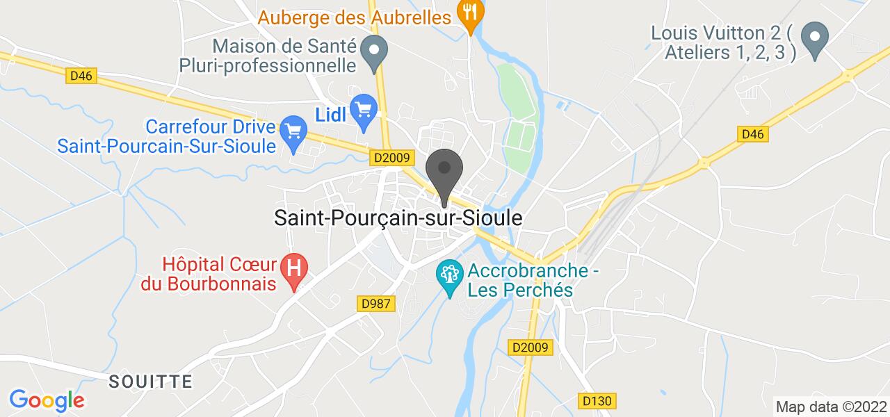 Plan d'accès — Le Commerce